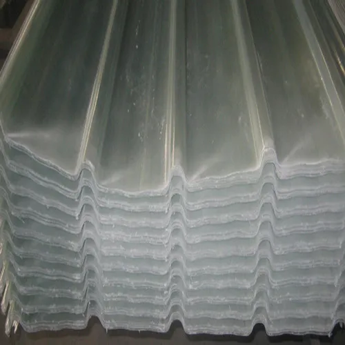 FRP Clear Corrugated Fiberglass Roof Panels transparent plastic sheets