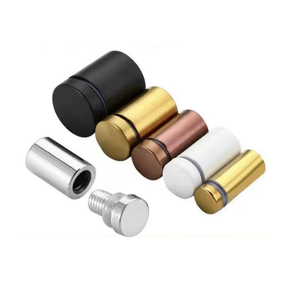 Chrome Stand Offs From Specialized Factory Stainless Steel Standoff Display Systems Acrylic Sign With Spacers