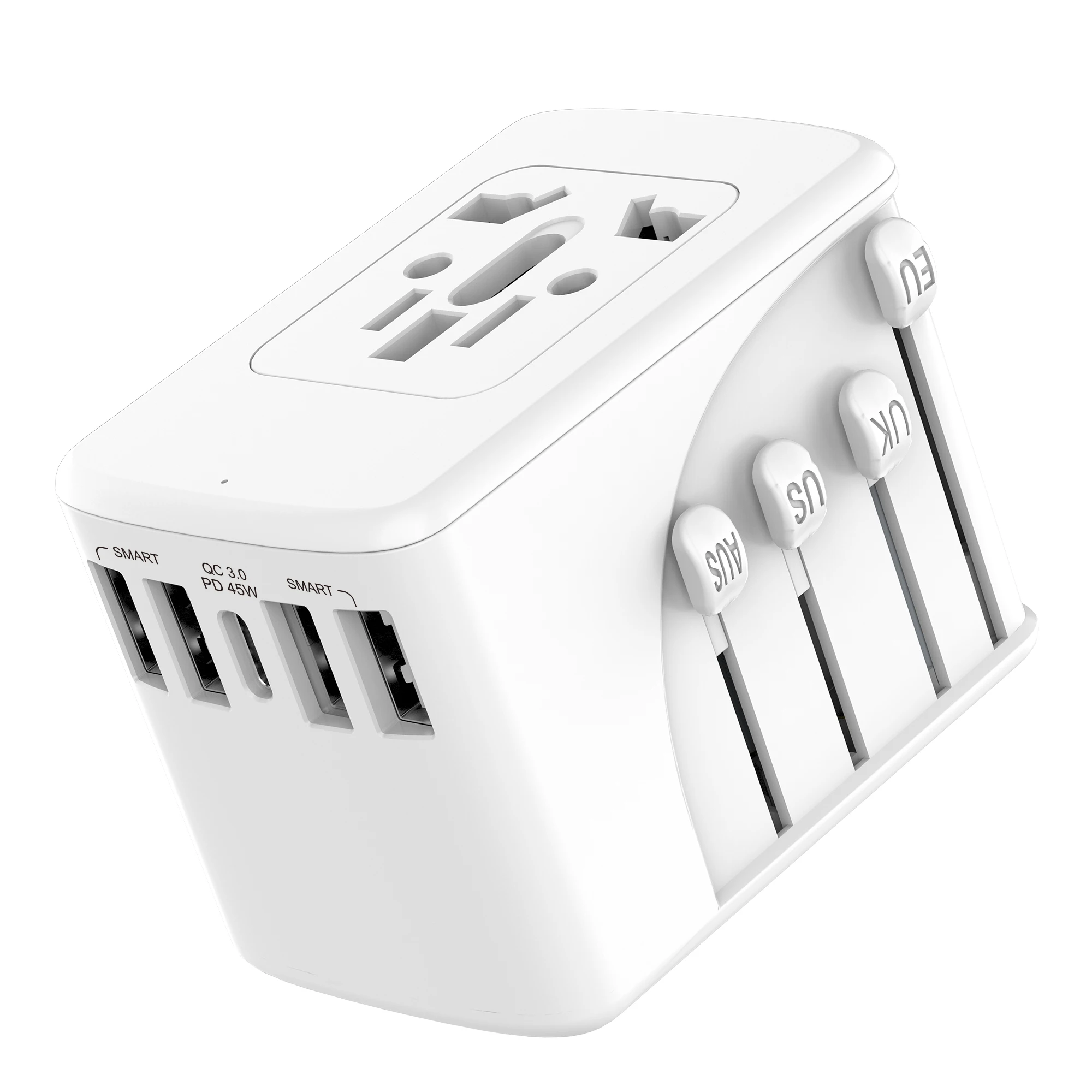 universal travel adapter 45 W  PD all in one travel plug gift