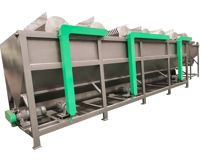 Plastic Recycling Machine Waste Plastic HDPE , Film Washing Machine/