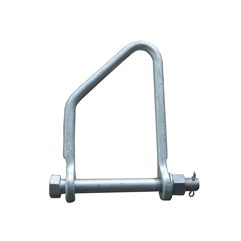 Customized Size Special Bending Any Shape Wire Forming Galvanized Adjustable Metal V Bolts  With Nuts