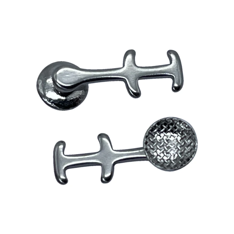 dental double hook lingual button