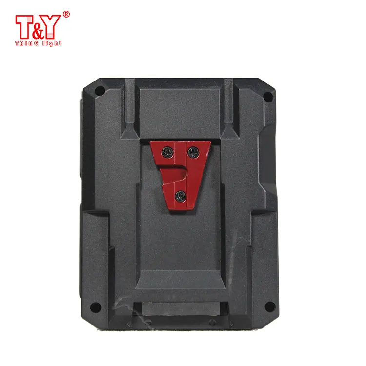 
High power discharge 14.8V 10A compact vmount battery for LED light 