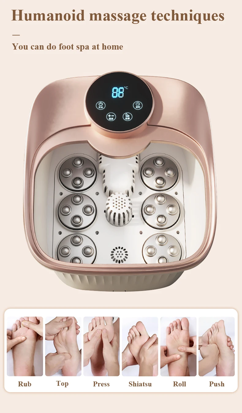 Meiyang New Style Foot Spa Pedicure Heated Electric Foot Spa Bath Massager Electric Foot Massager