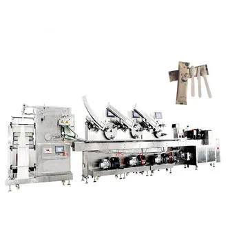 
Automatic Disposable Plastic Cutlery Napkin Fork Spoon Pillow Auto Packing Machine,Flow Pack Machine Knife Spoon Fork 