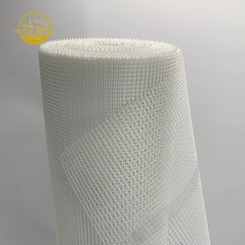 Roll Length 20m To 1000m Alkali-Resistant Polymer Emulsion Fiberglass Reinforced Mesh