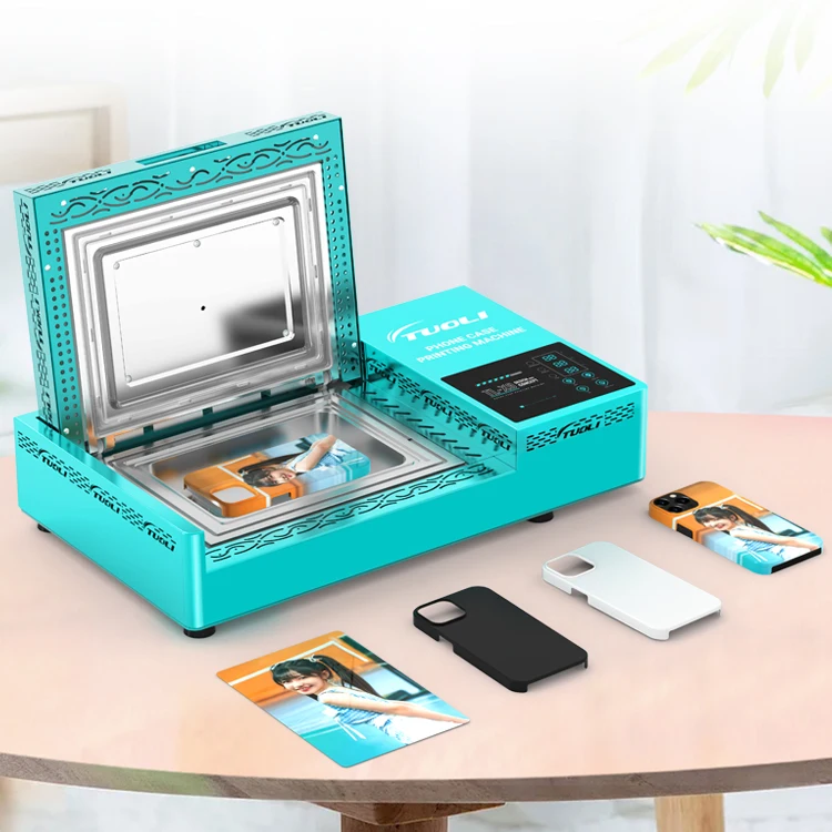 TuoLi New Product Ideas 2025 Vacuum Heat Press Tpu Pc 3D Sublimation Mobile Blank Smartphone Case Printer