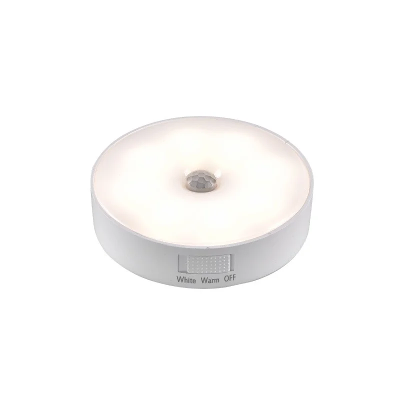 8 LED Cabinet Light Smart Body Motion Sensor Activated Night Light Induction Lamp