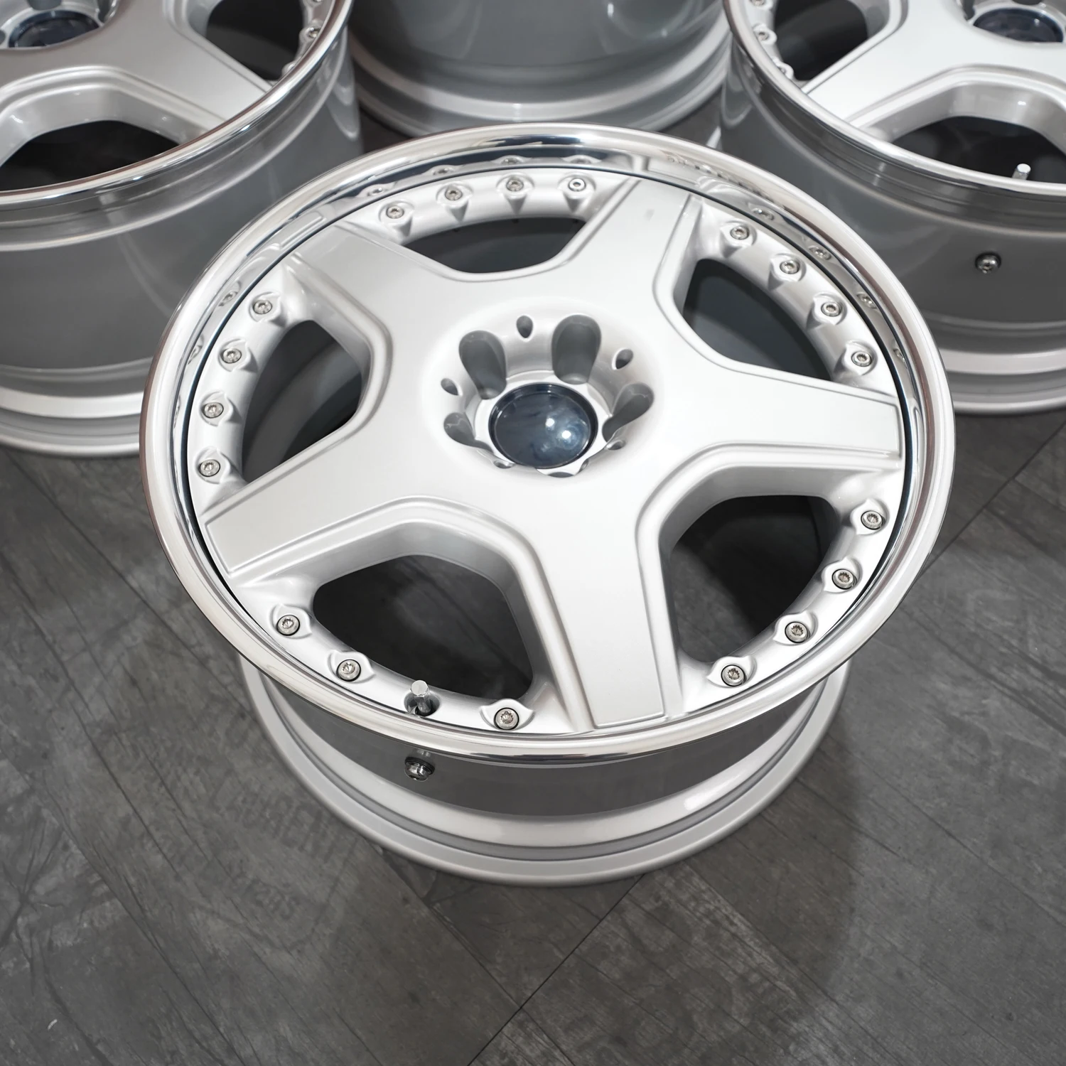 Custom 19 Inch Aluminum Alloy Car 3 Piece Forged Wheels for mercedes benz w124