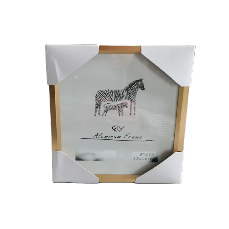 Photo Picture Frame Metal Aluminum Alloy with Glass or Plexiglass A0 A1 A2 A3 A4 8X10 11X14 Inch Black Mirror Silver