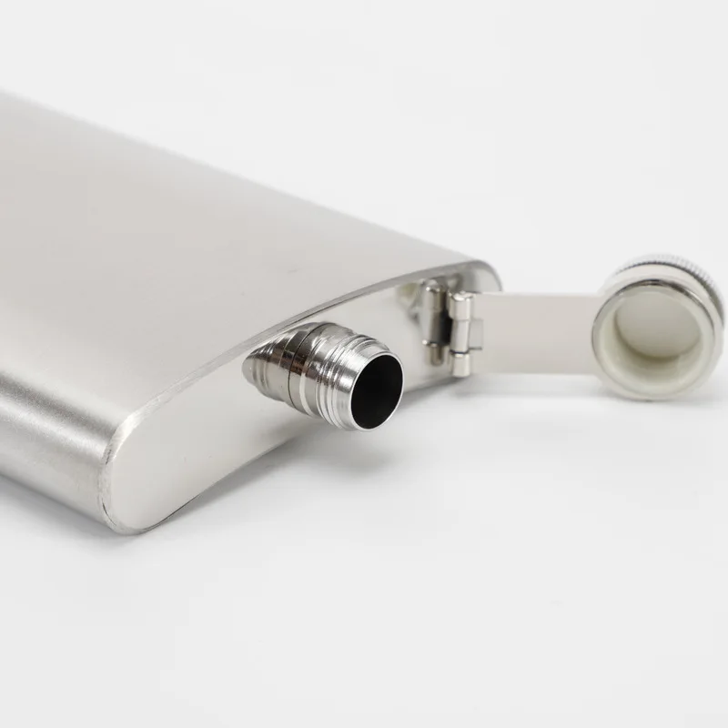Outside Drinker Portable Stainless Steel Hip Flask Flagon Flask Metal Pocket Whiskey Small Flagon Wine Bottle