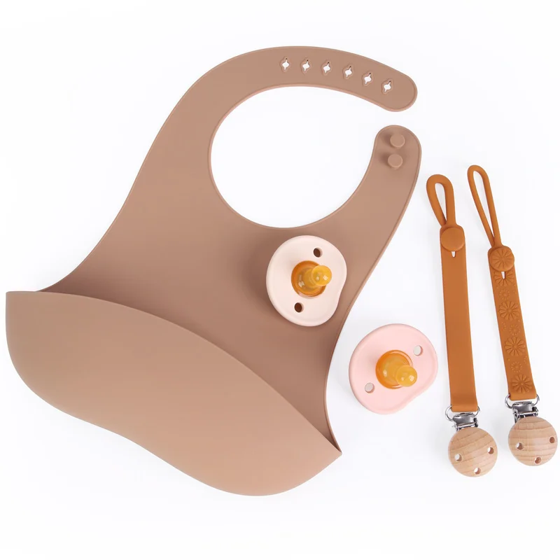 Kids Pacifier Bag Baby Animal Pacifier Clips For Baby