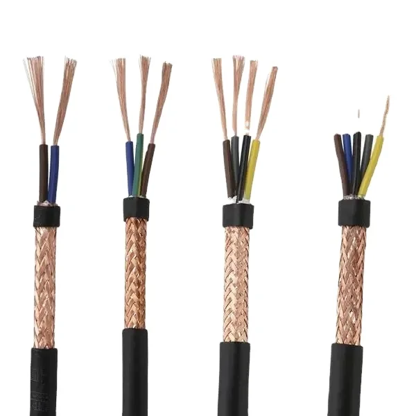 2*1.5mm shielded power cable for engineering