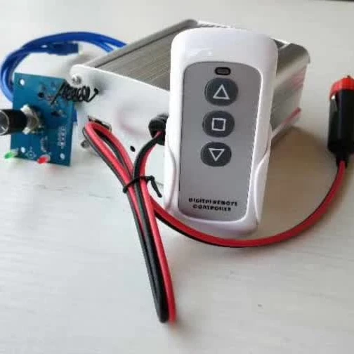 The car  transformer with  remote dimmer  and button dimmer smart glass PDLC film 12v