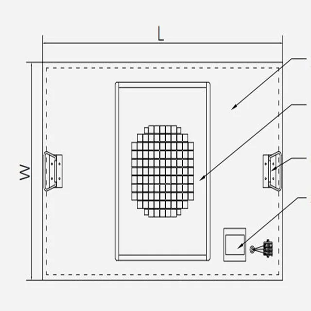 Factory Price FFU Air Purity System Fan Filter Unit For Clean Room
