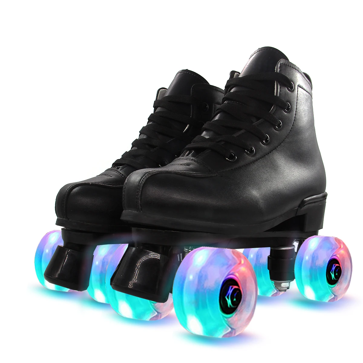 Heel Skate Rollers Skates Wheeled Lightweight Kids Flashing LED Roller Skates