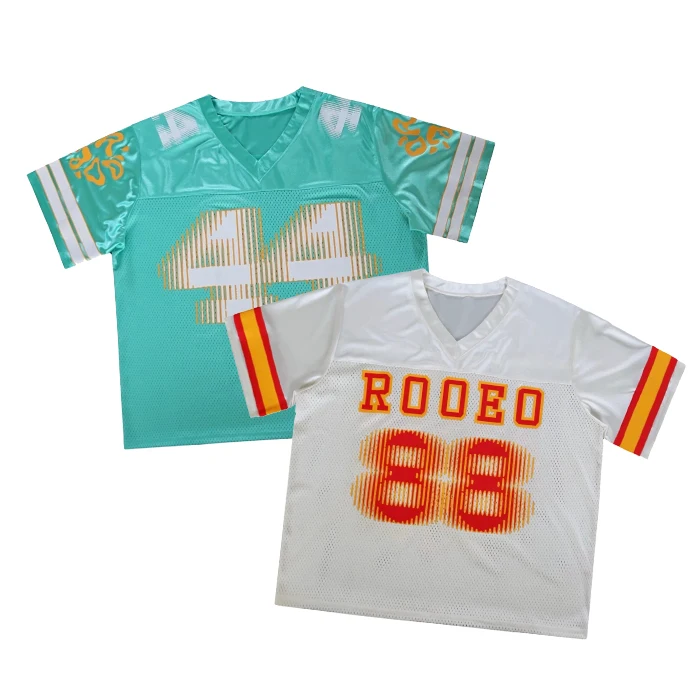 Huili Hot Selling Breathable Summer Sportswear T Shirt Custom Logo Printing Mens Contrast Mesh Fabric Oversized V Neck T Shirt