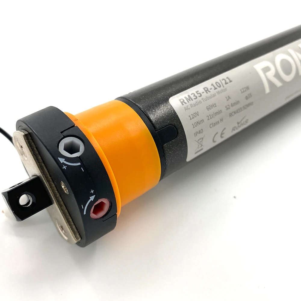 RONCO  120V SATE limit  Alternating current Tubular motors with Mechanic limit