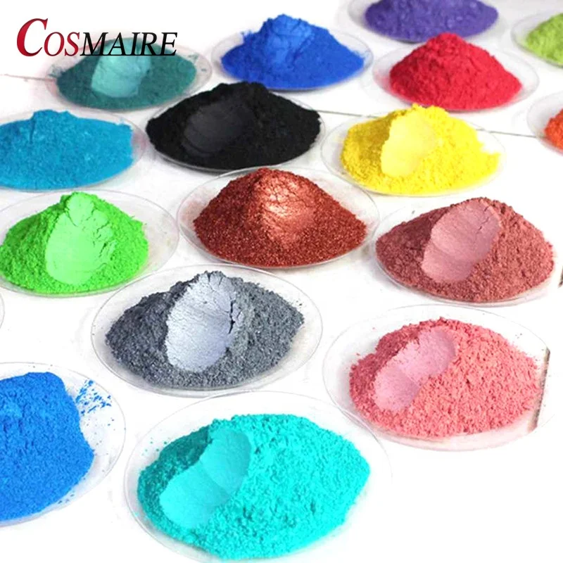 
 Профессиональный производитель цветной слюдяной порошок жемчужный пигмент  