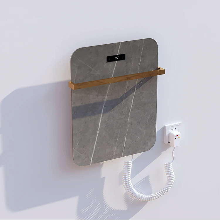 High Quality OEM Graphene Smart Towel Warmer Home Hotel Bathroom waterproof Wall-Mounted heated towel rails