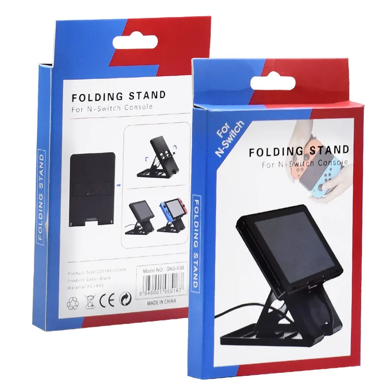 For Nintendo Switch / OLED / Lite Compact Adjustable Portable Vented Console Playstand