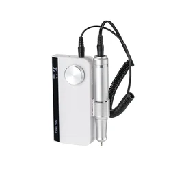 Electric nail drill  portable 35000rpm nail drill machine rechargeable professional manicure drill nail powerful use for salon