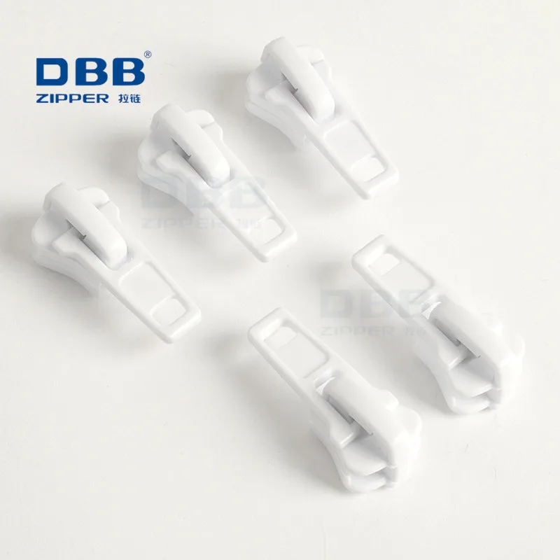 plastic zipper slider zipper puller  resin zipper puller