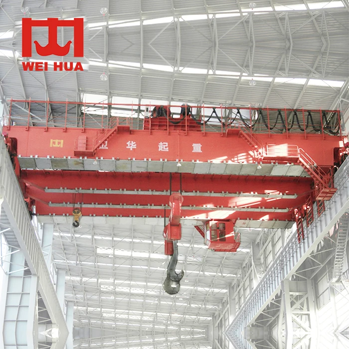 Heavy Capacity 50ton Overhead Cranes Bridge Casting For Foundry