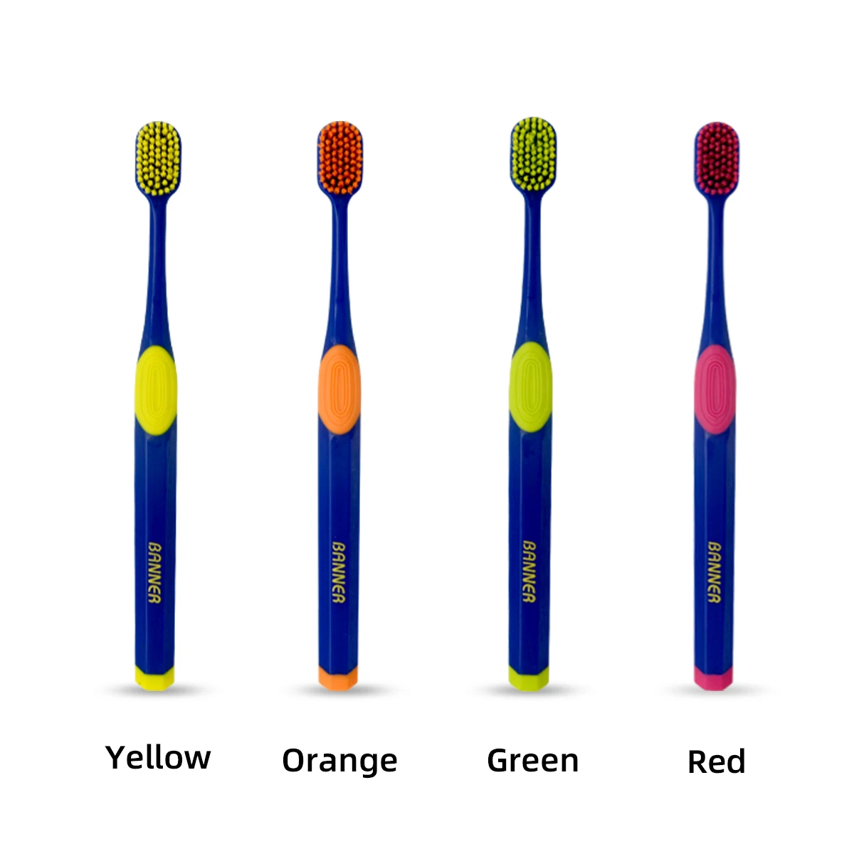 Ручная прямоугольная щетка с мягкой щетиной и дорожным чехлом