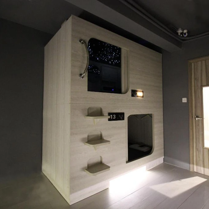 Японская популярная Капсульная кровать для сна оптом, мебель для гостиницы, кровать для отдыха