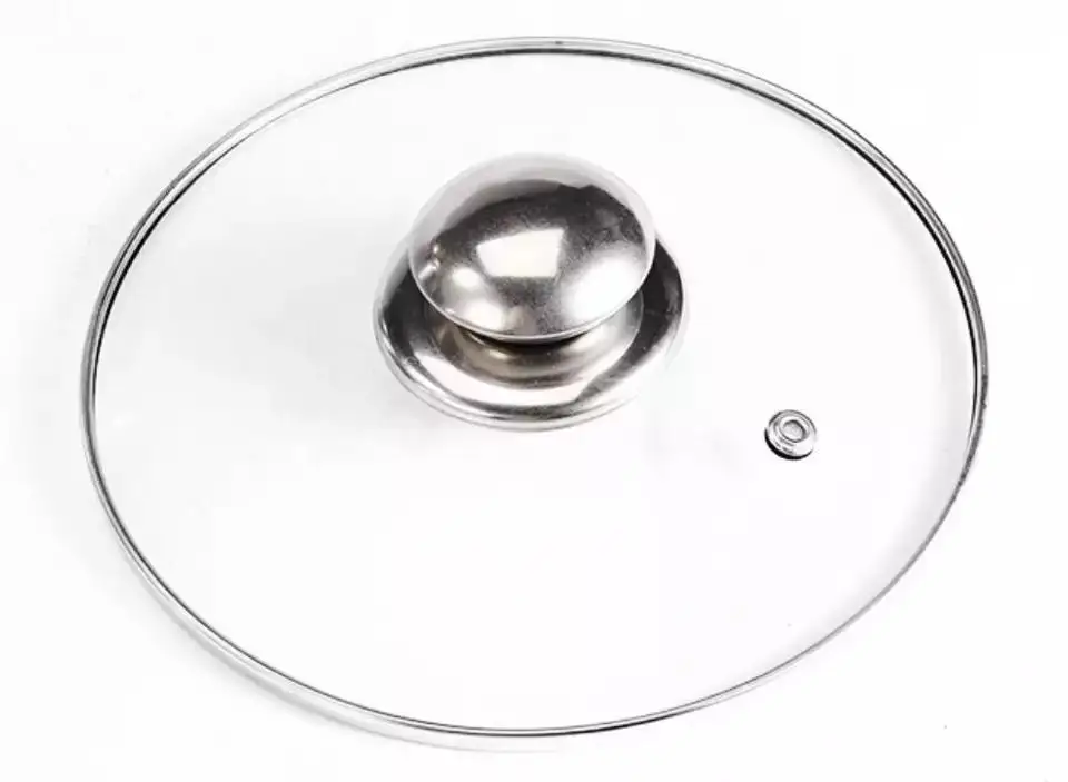 Junheng GLASS LID Cookware Set Frying Sauce Pan Pots Oval Glass Pot Lid Cover New Glass Lids