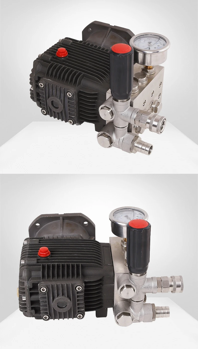 304 stainless steel high pressure cleaning machine pump head diesel engine head water pump high pressure cleaning machine