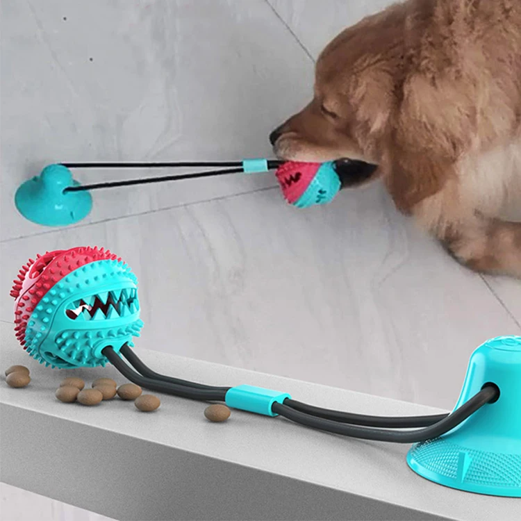 Оптовая продажа производитель Hund Spielzeug жевательные игрушки для домашних животных дозатор лакомства активная присоска игрушка жевания собак