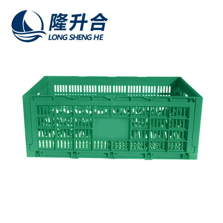 Longshenghe High Density PP Materials Plastic Basket Bread Milk or Egg Package Crate Box