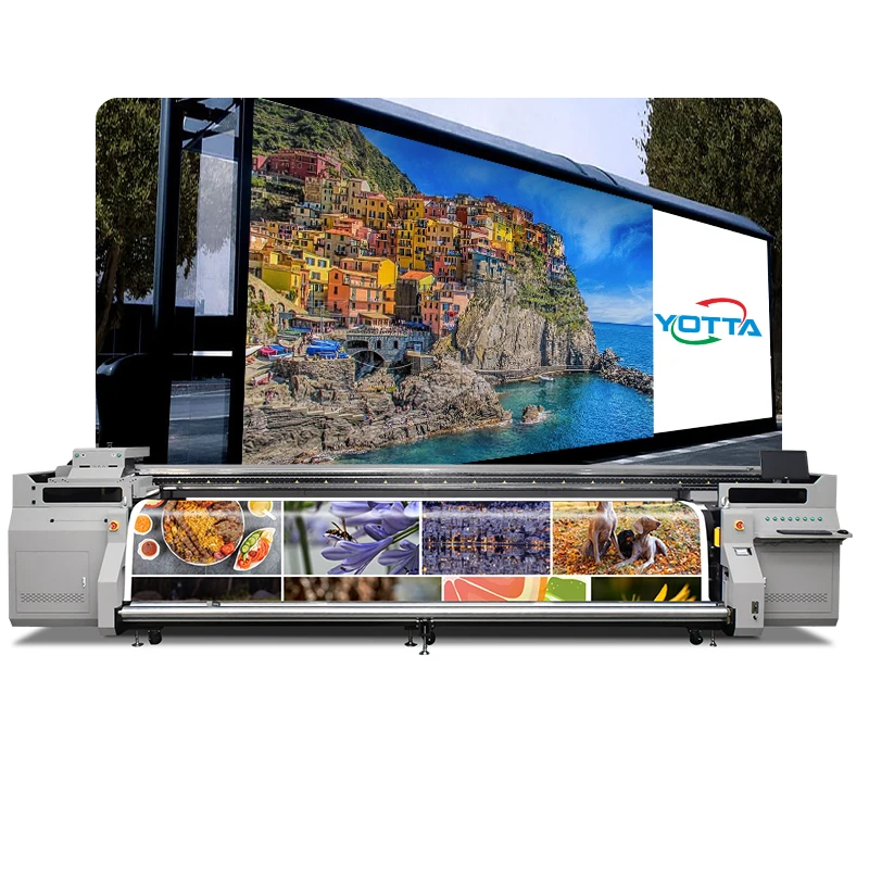 Yotta R5000 5-метровая Гибкая вывеска рекламная печатная машина 5 м