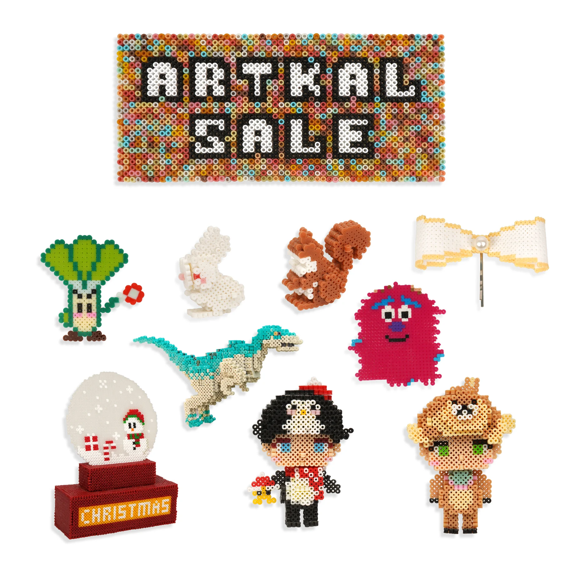 2021 New Arrive Artkal Beads Beads Fuse 206 Colors Plastic Perler Beads Wholesale For kids toy