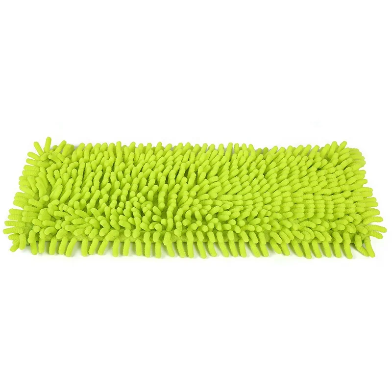 Home Cleaning Dust Clean Reusable Ultra Soft Chenille Mop Pad