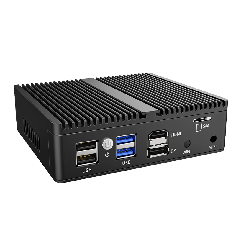 Guanfeng G30-B 4 Lan 2500M 1COM port Mini Pc Intel Jasperlake N5105 M.2 Ssd Dual Wifi Usb C 8gb Ram Fanless Small Mini Computer