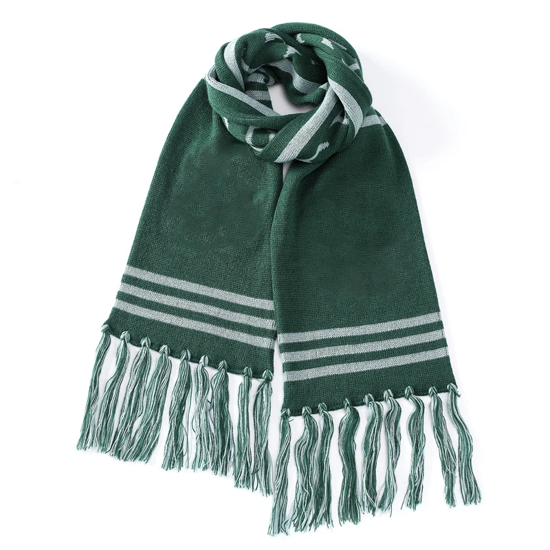 Buy Cosplay Scarf Props Christmas Halloween Scarf Products Custom Magic School Jacquard Scarves