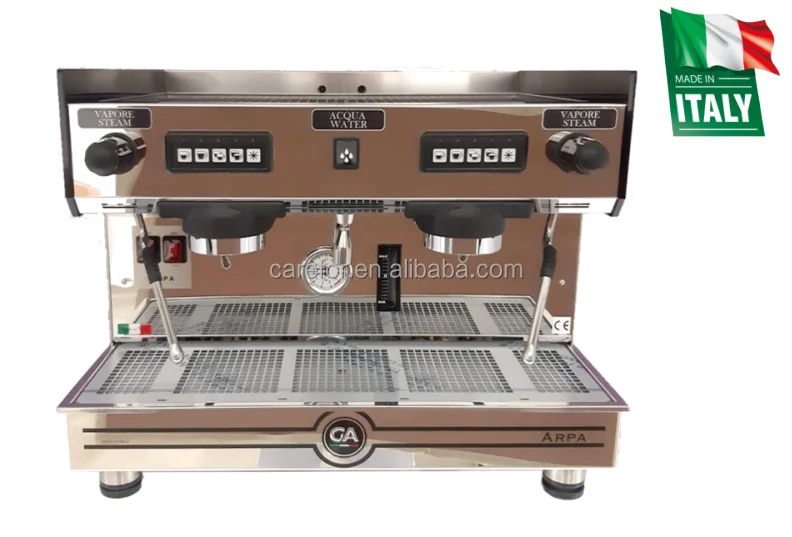 Industrial Visible Boiler Water Lever Expresso Italian Professional Commercial Coffee Machine For Business