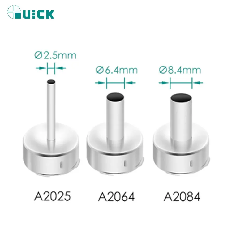 QUICK 858D+ 220V 700W Hot Air Soldering Station LED Digital Display Soft Wind Hot Air Heat Gun SMD BGA Rework Station tools