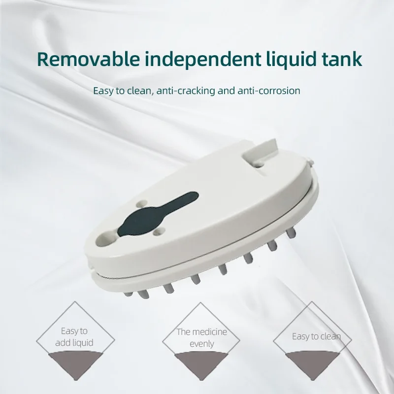 portable EMS hair growth comb  laser comb hair brush