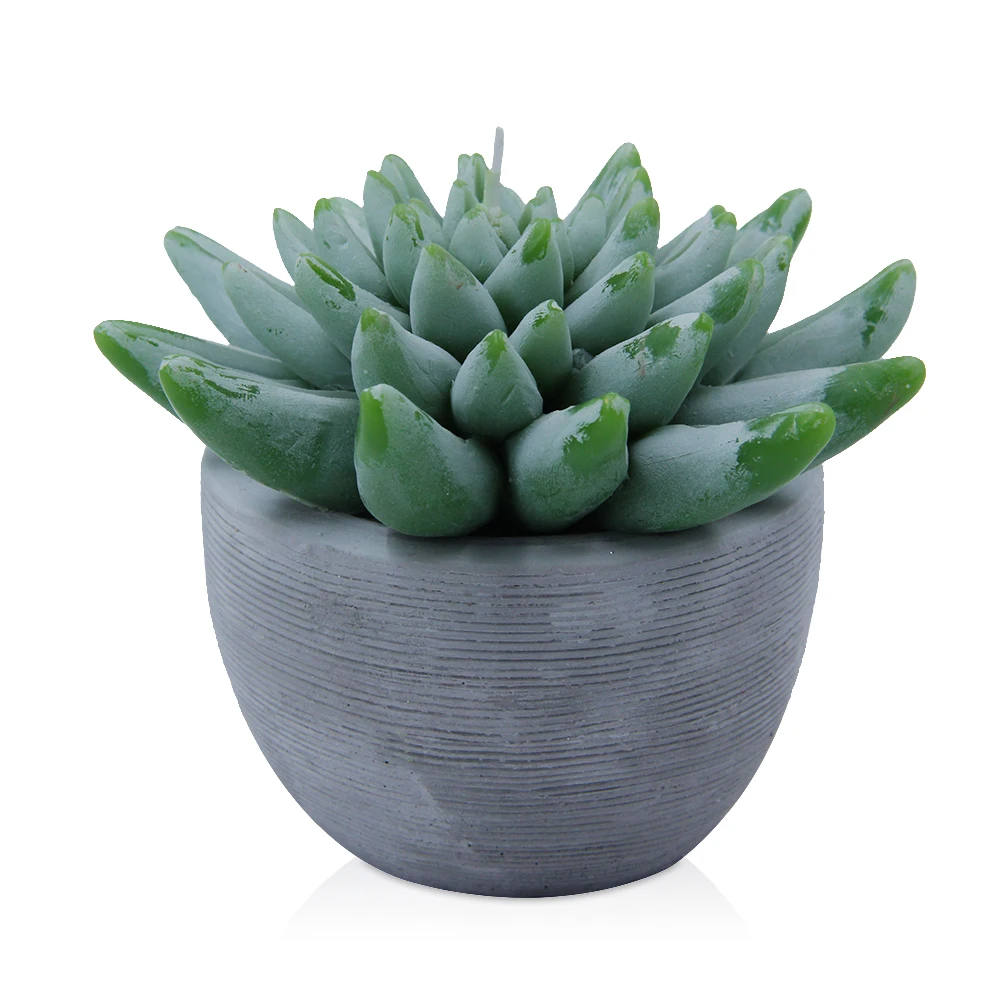 FD19377-90 Wholesale cactus candle home decorative artificial plant