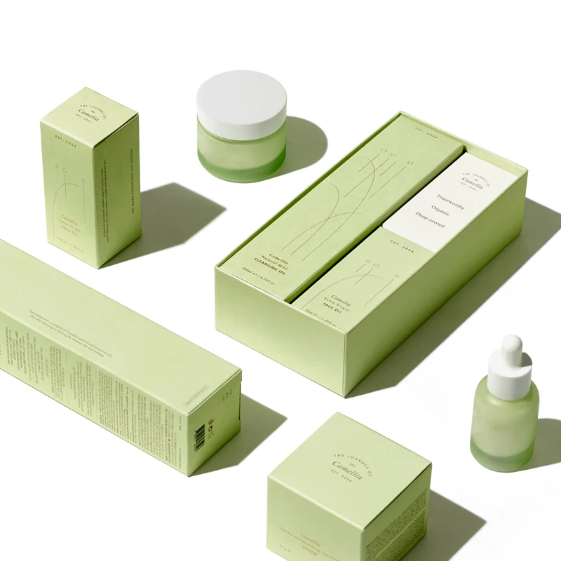 Custom Paper Magnetic Empty Perfume Bottle Luxury Design Perfume Packaging Gift Cosmetic Perfume skin care Box