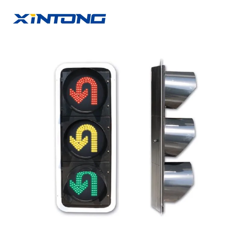 XINTONG 300mm Green Traffic Light High Quality 300mm LED Traffic Lights DC12V Traffic Signal Lights for Sale