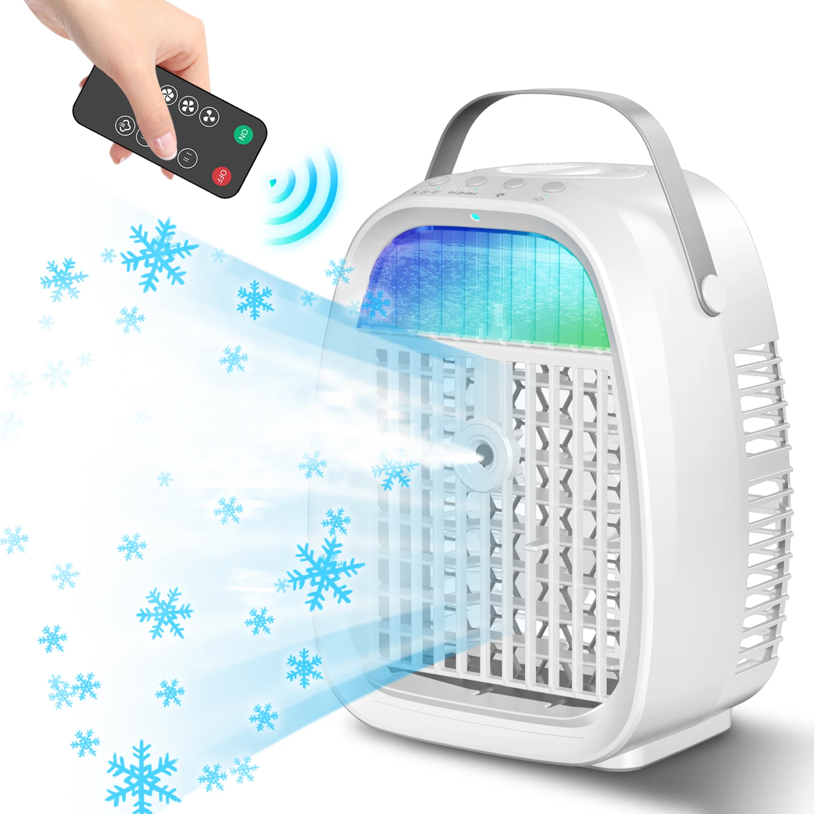 Portable Built In Fan Small Indoor Water Air Cooler Fan