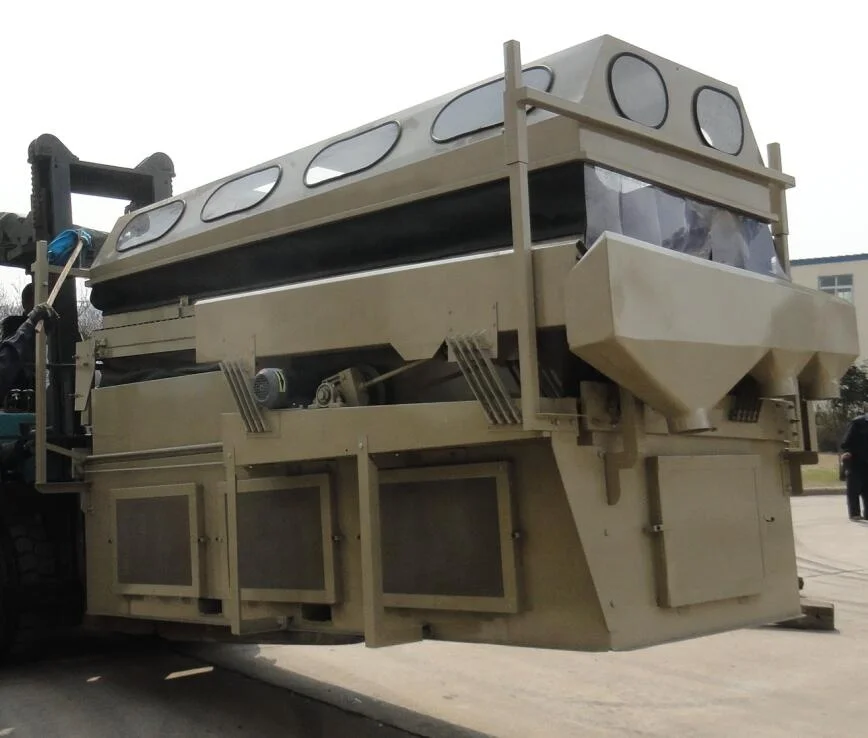 5XZ-5 Barley Grain Seeds Gravity Separator, Buckwheat Oil Hemp and Camelina Sativa Seeds Cleaning and Grading Machine