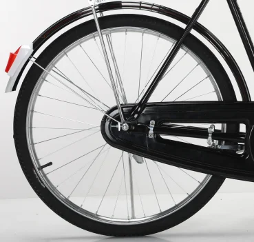 Vintage with Single Speeds, 26 Inch Wheel Men Bicycle City Bike Old Fashion Traditional Bicycle Electroplated Wheel Disc for Men