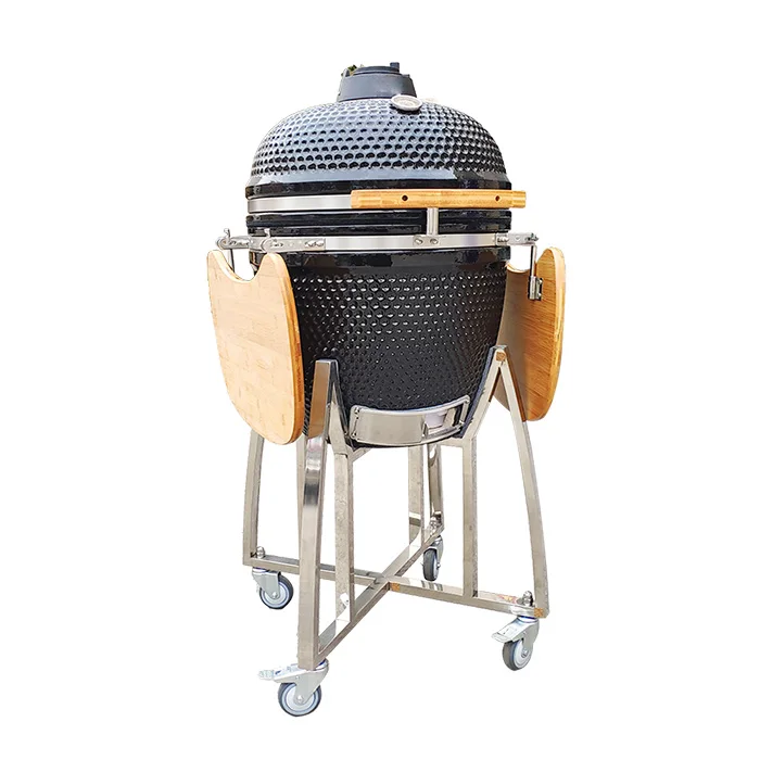 Auplex Green Barbecue big XL 21 inch pro Kamado Egg Charcoal Outdoor Kitchen BBQ Grill
