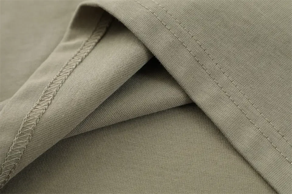 New style pro club heavyweight t shirt contrast color 220 gsm cotton raglan sleeve blank oversized y2k t-shirt